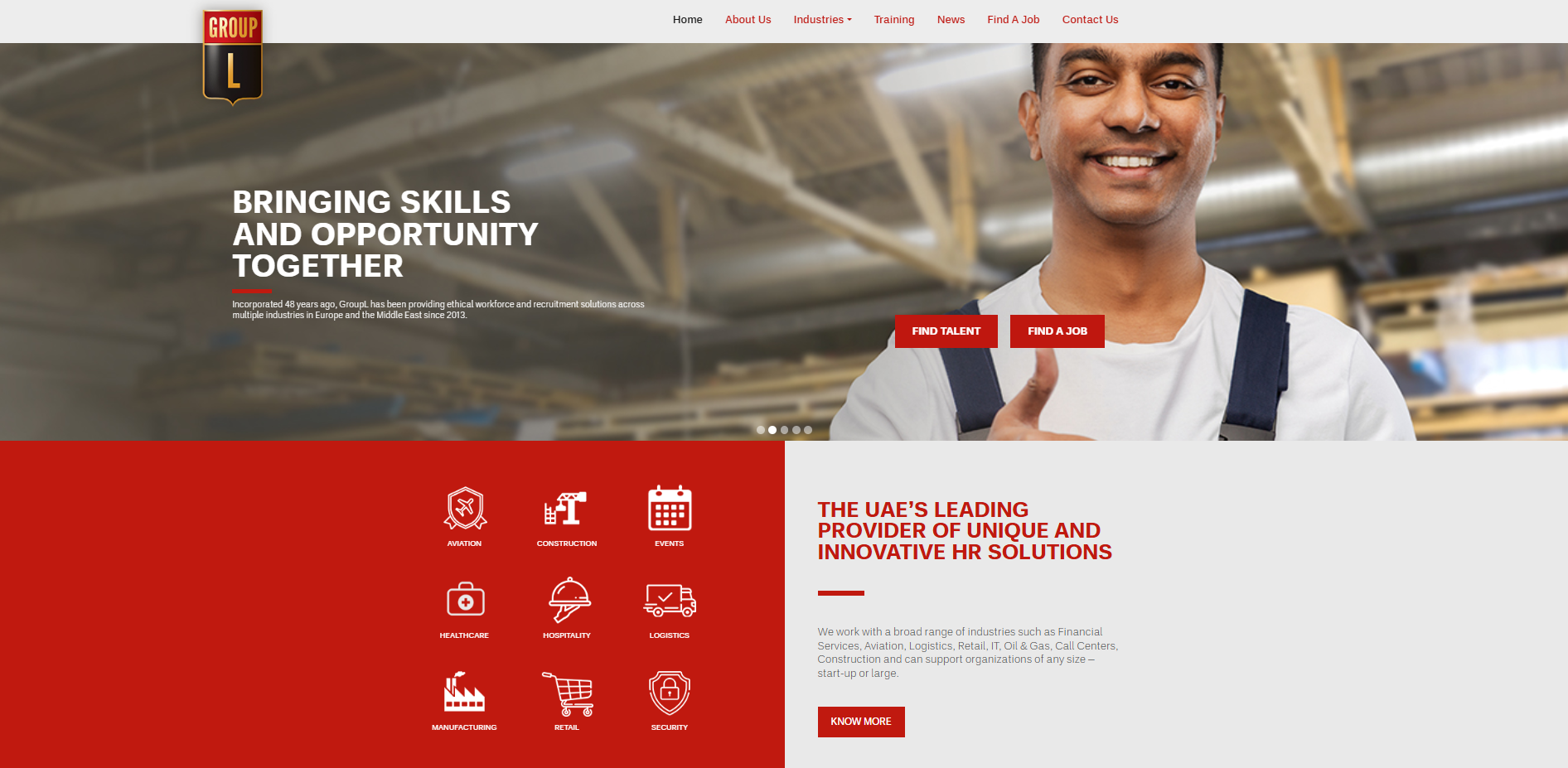 Group L FZE Website