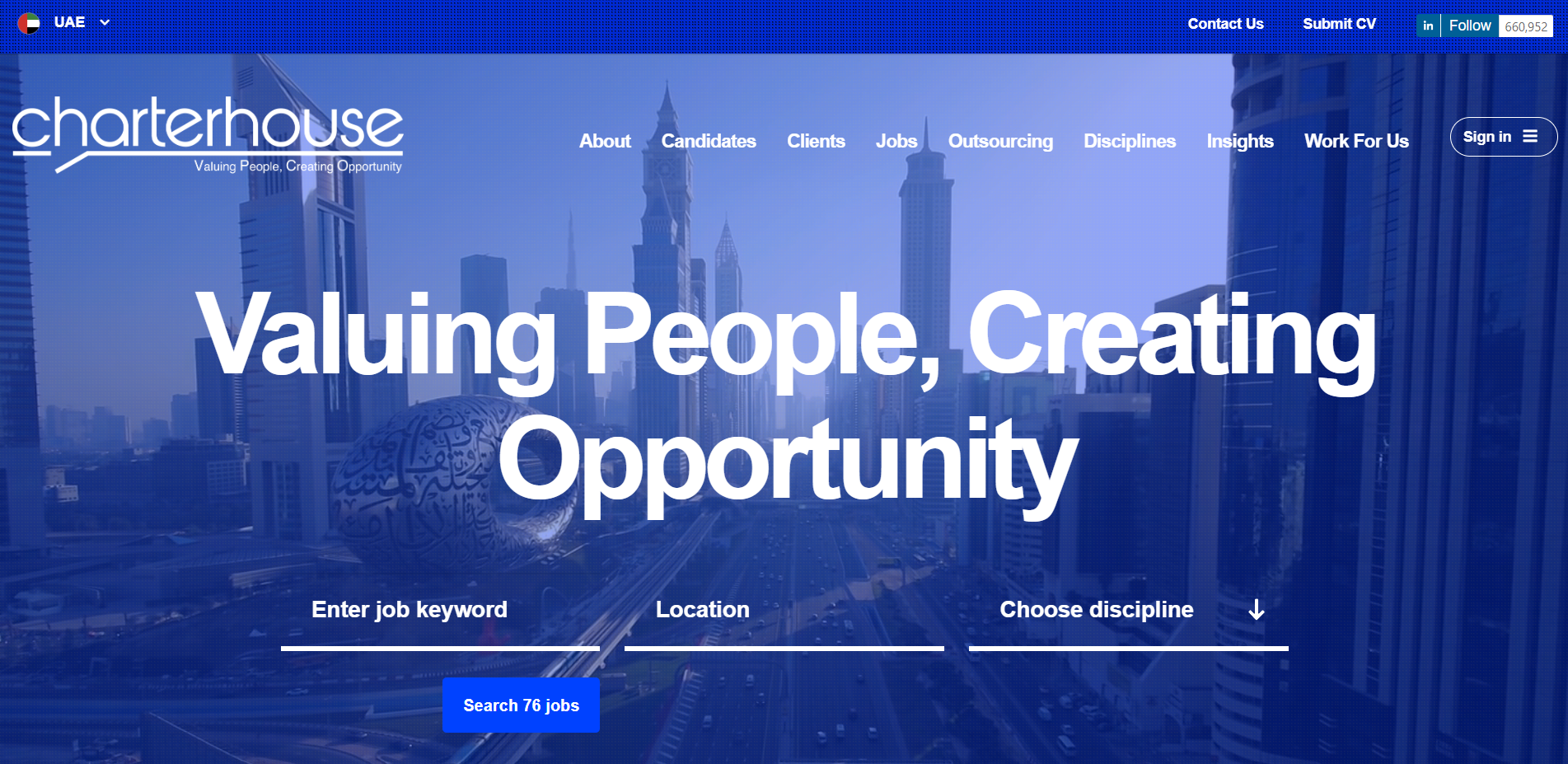 Charter House Website