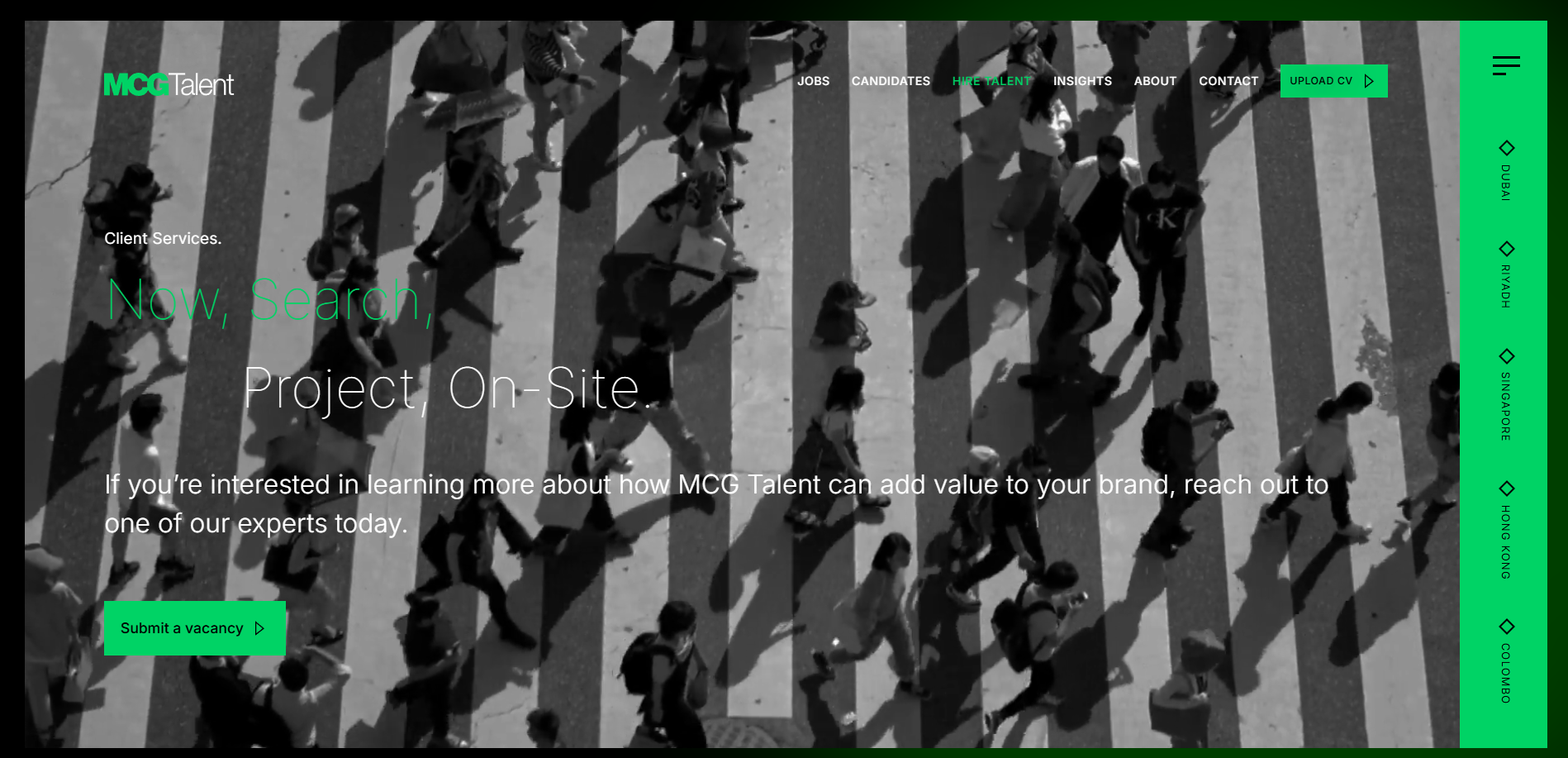 Riyadh MCG Talent Consultancy Website