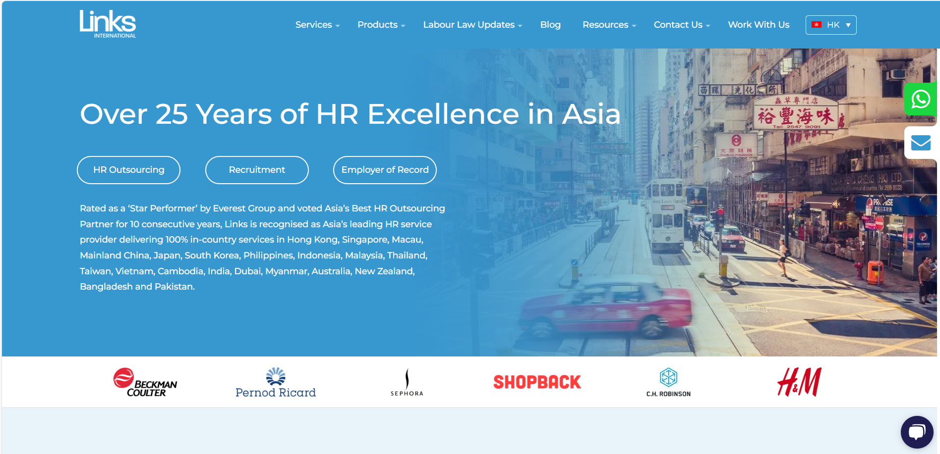 Links International Website