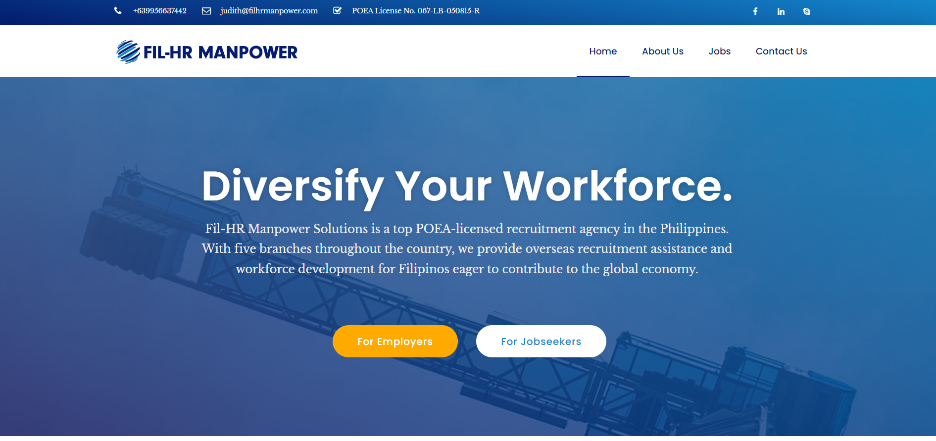 Fil-HR Manpower Website