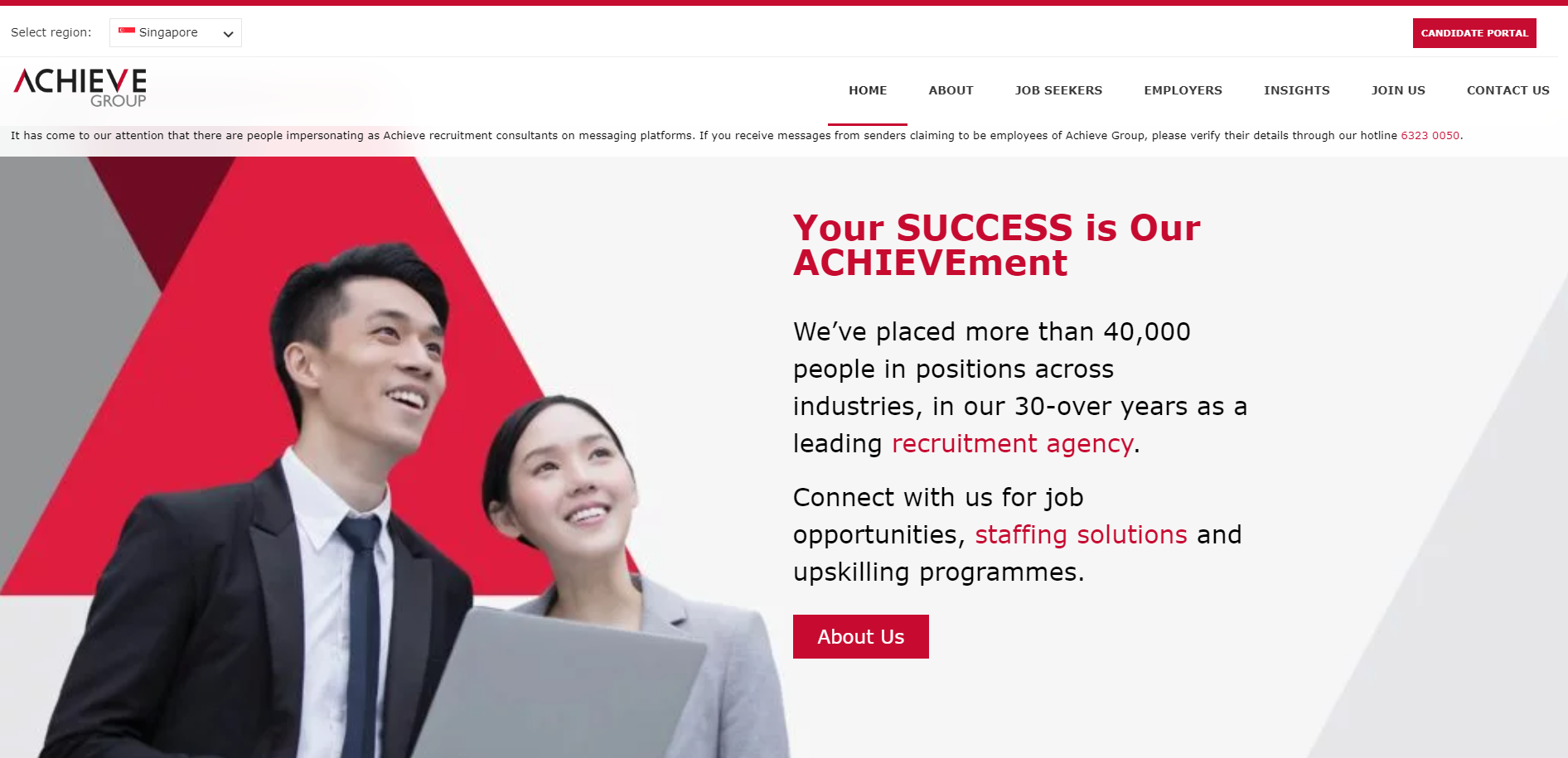 Achieve Group Website