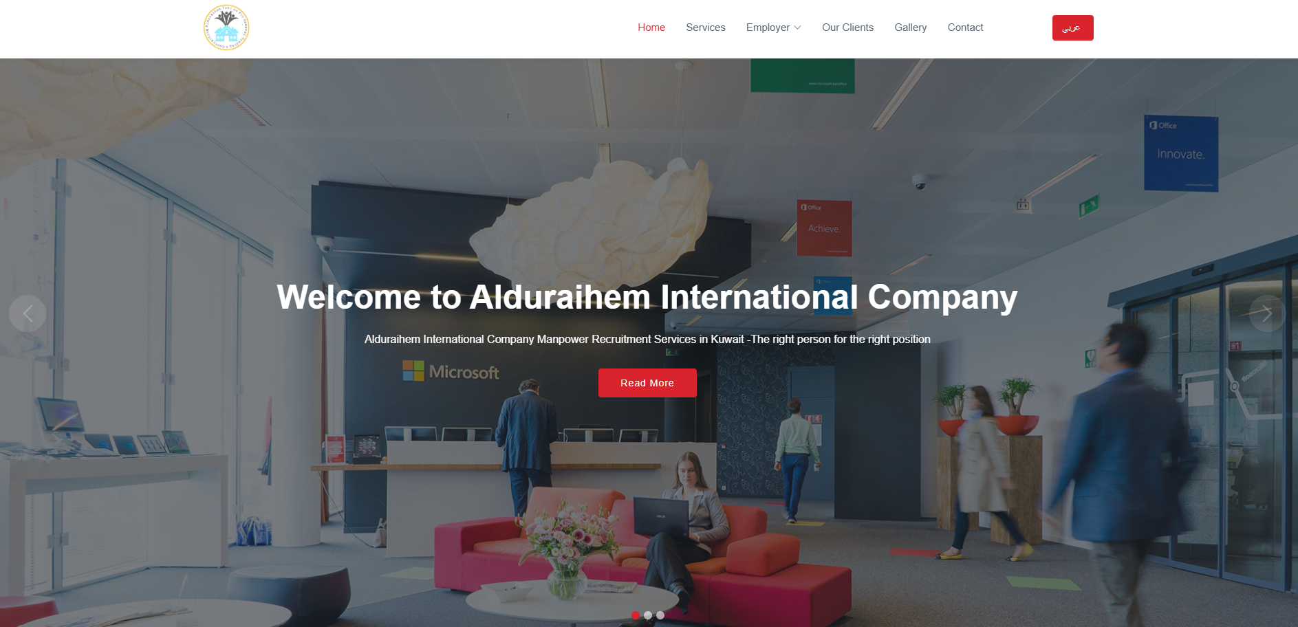 Alduraihem International Company Website