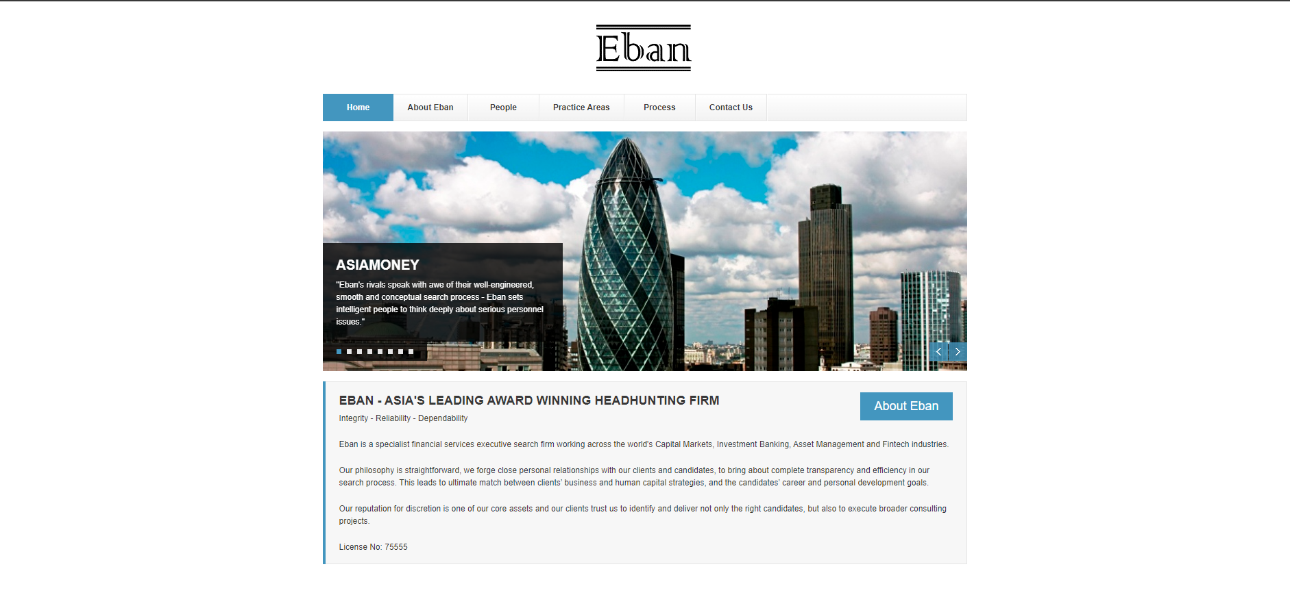 Eban Website