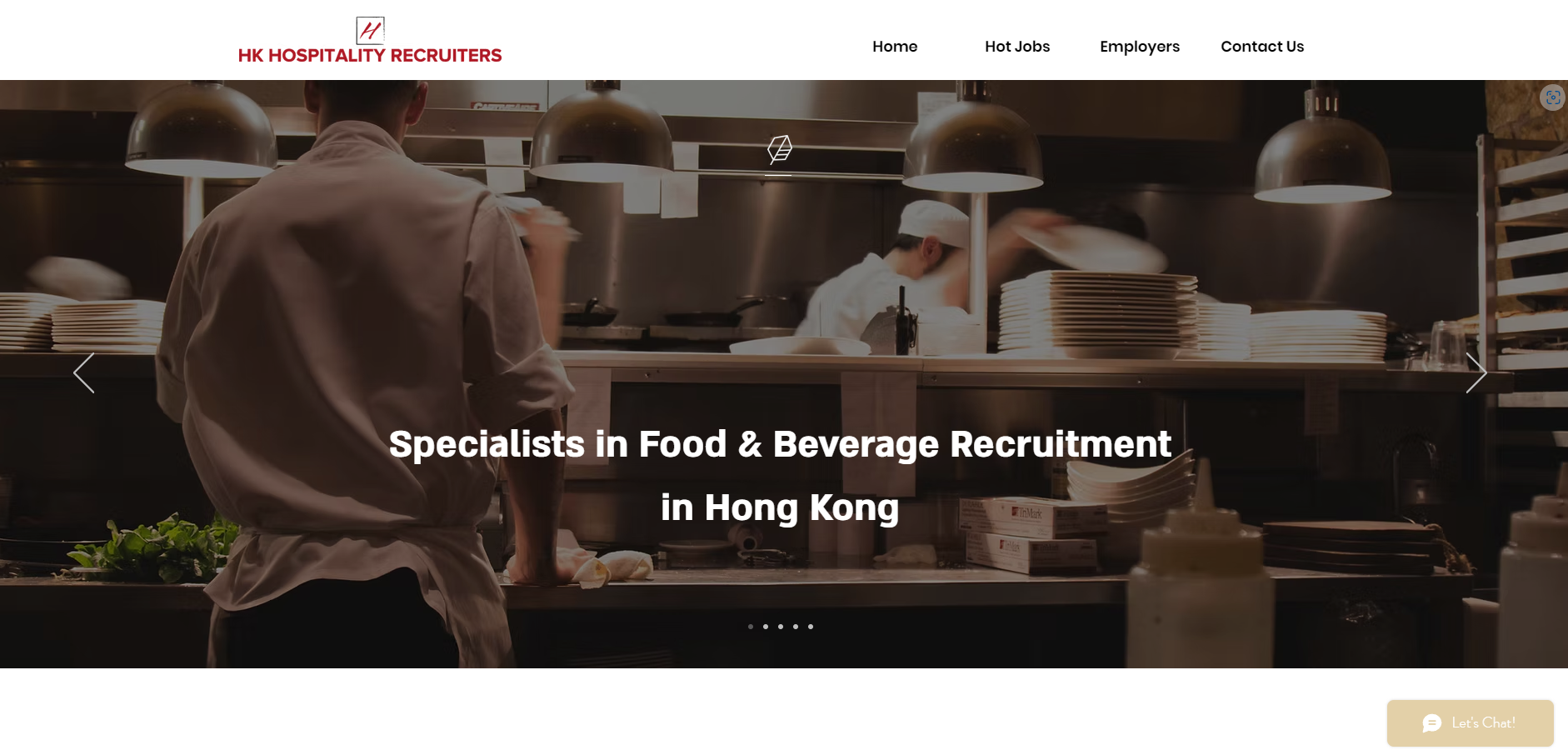 HK Hospitality Recruiters Website