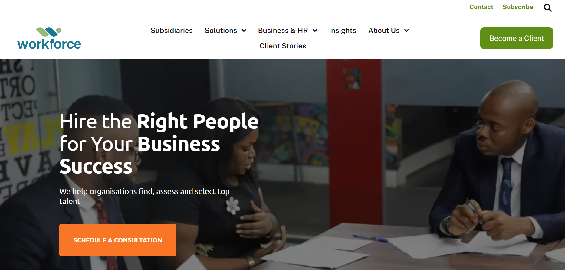 WorkForce Website