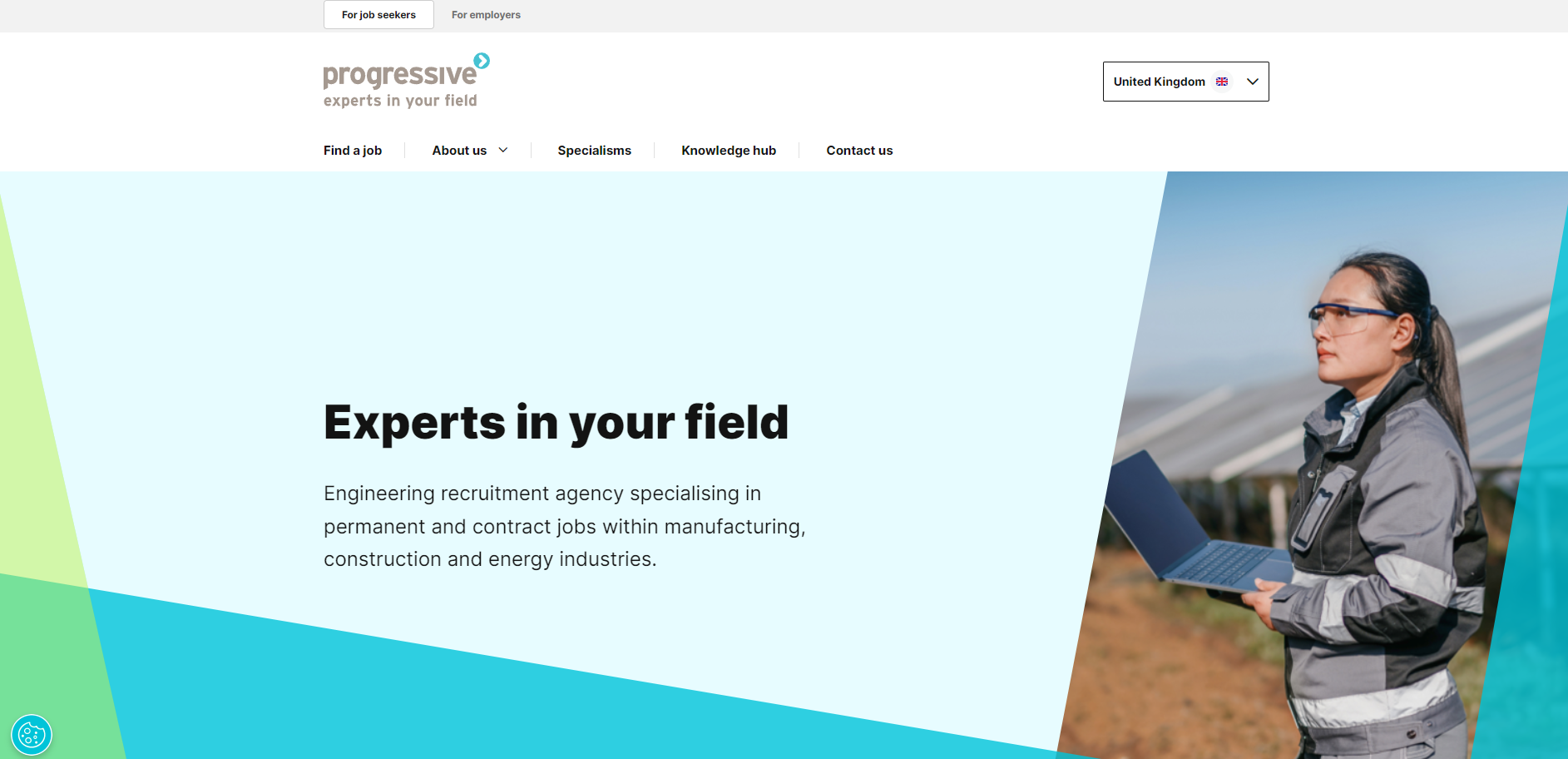 Progressive Recruitment Website