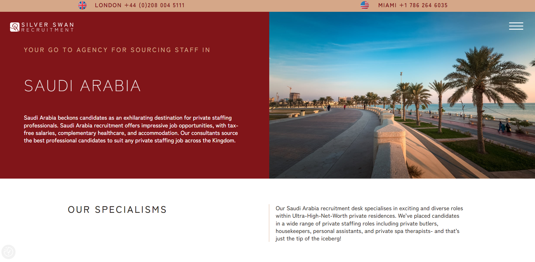 Silver Swan Website