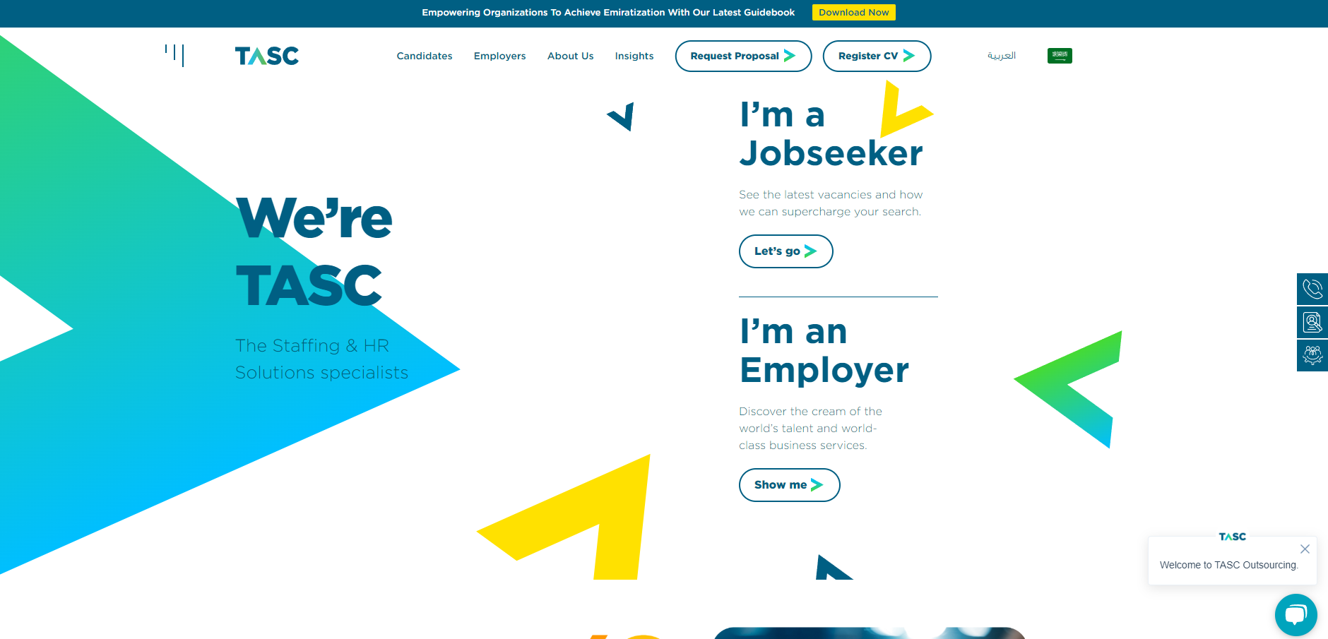 TASC (Talent Asset Software and Consulting) Website