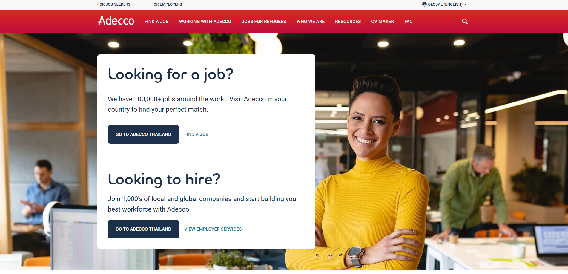 Adecco Website