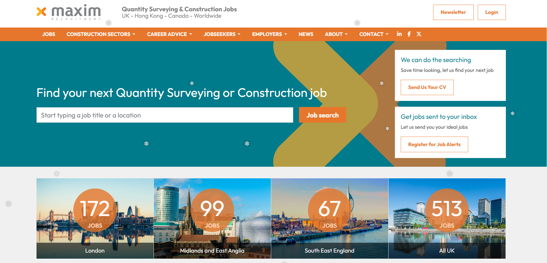 Maxim Recruitment Website
