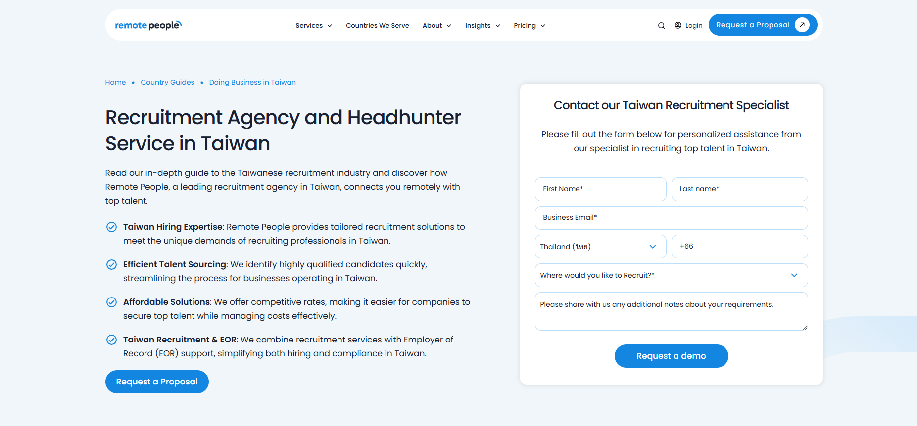 Remote People Website