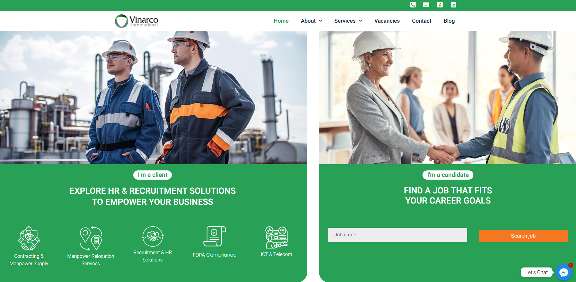Vinarco Website