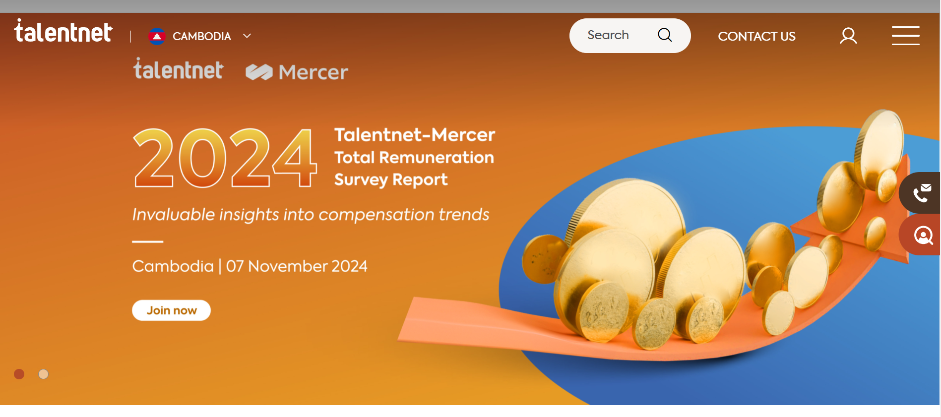 Talentnet Website