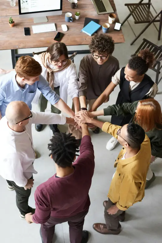 Employees having high morale