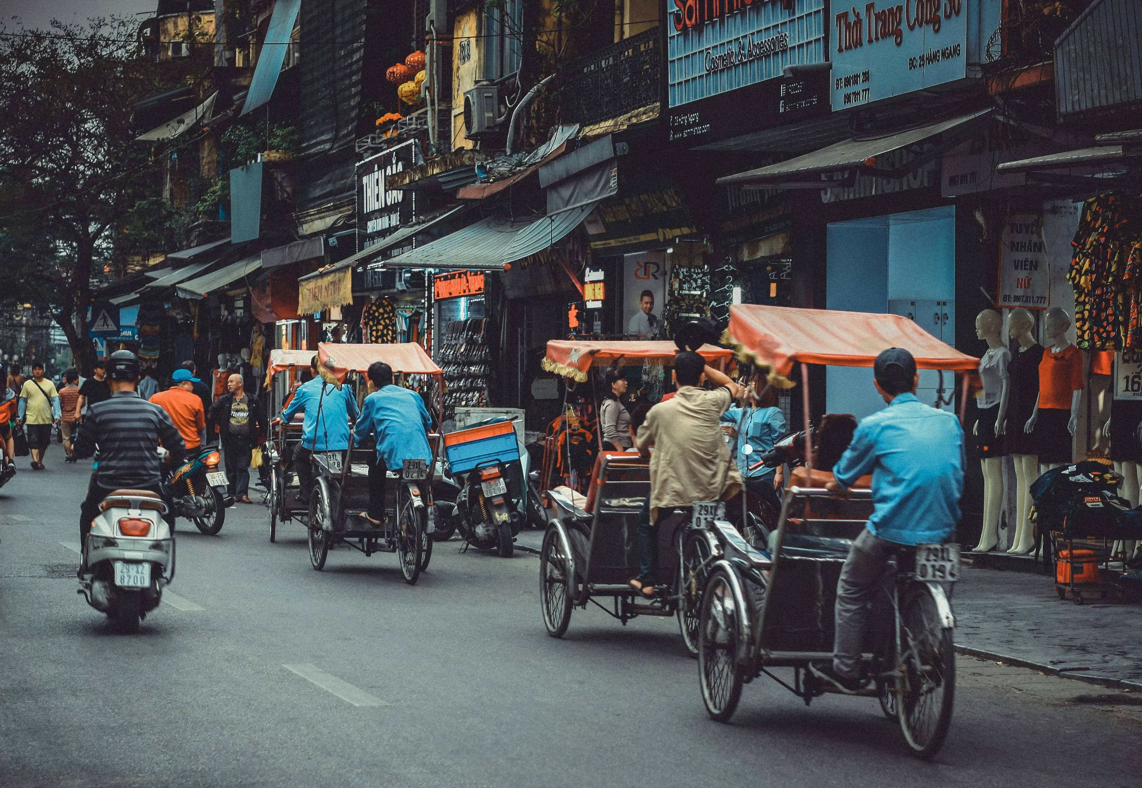City in vietnam