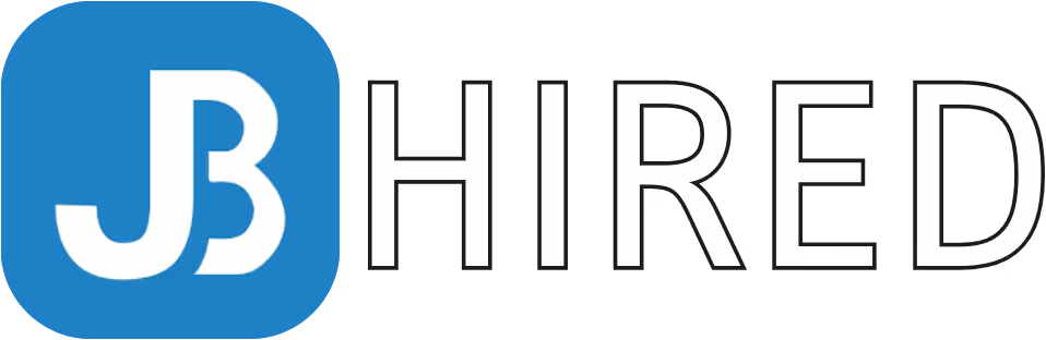 Logo of the executive search firm JB Hired